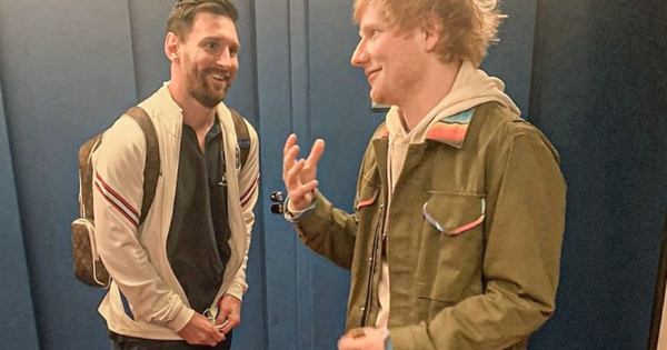 3 phút xấu hổ nhất đời Ed Sheeran: Tuôn đủ lời hoa mỹ trước Messi nhưng nhận ra GOAT không nói tiếng Anh