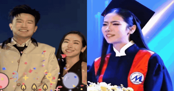 Mỹ nhân Việt cất giọng chấn động lễ tốt nghiệp, khiến cả MXH chế “meme” thì ra có quan hệ với Dược sĩ Tiến