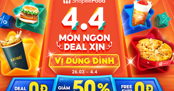 Nắng càng gắt, deal càng đã, ShopeeFood tung loạt ưu đãi cực phẩm mở màn tháng 4