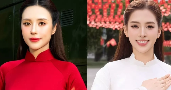 Hoa hậu, á hậu diện áo dài kỷ niệm 51 năm ngày Giải phóng miền Nam, thống nhất đất nước