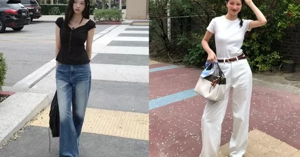 Chị em chỉ cần đúng 2 kiểu quần jeans nhẹ mát trong mùa hè