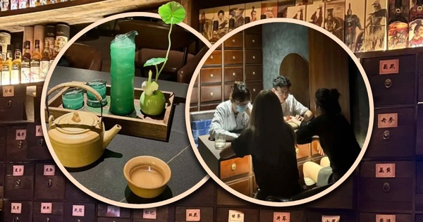Giới trẻ đổ xô đến các quán bar Đông y, uống cocktail theo kết quả bắt mạch