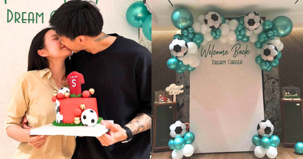 Doãn Hải My mở tiệc hoành tráng mừng Văn Hậu trở lại đỉnh cao sau 2 năm chấn thương ác mộng, 