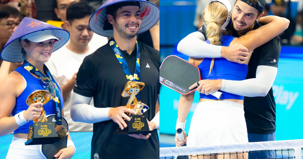 Quá đẳng cấp: Ben Johns và Anna Thu Thuỷ không có đối thủ, giành cú đúp vô địch tại PPA Hanoi