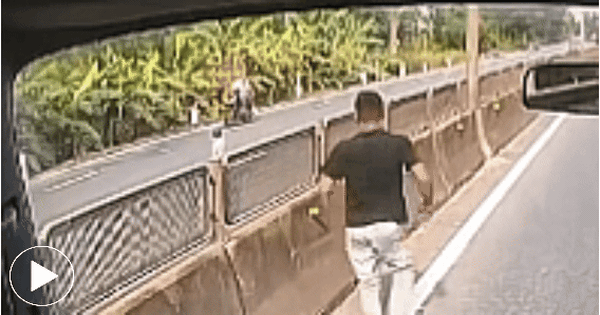 CSGT nói gì về hành động dừng xe giữa quốc lộ cứu bé gái của nam tài xế?