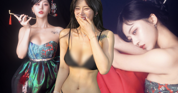 Chùm ảnh bà đồng mặc bikini gây xôn xao dư luận Hàn