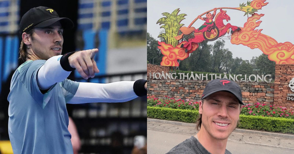 Tay vợt top 4 PPA Christian Alshon đi thăm quan Hoàng thành Thăng Long, ngỡ ngàng vì pickleball phủ khắp phố phường tại Việt Nam