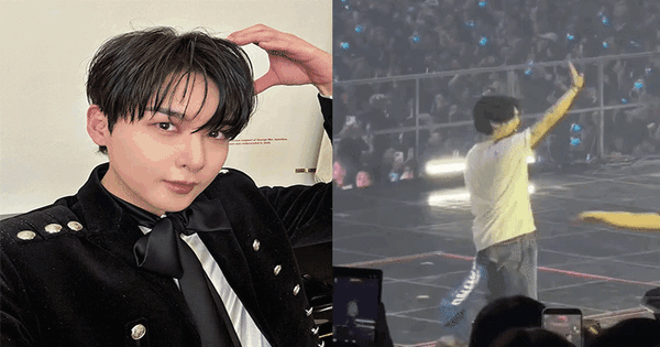 Nam thần Super Junior vội vã bỏ chạy, mặc fan chấn thương nặng trong concert?