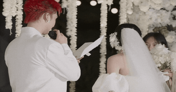 Em Xinh Vbiz lần đầu hé lộ bên trong đám cưới riêng tư, 1 chi tiết khiến ai nhìn cũng rơi nước mắt