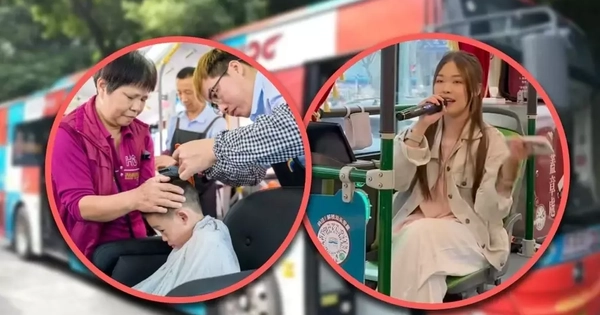 Đi xe buýt công cộng mà như quán karaoke