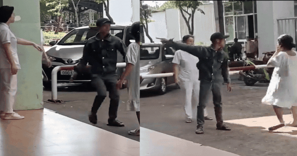 Clip gây phẫn nộ: Chồng chửi bới, vung tay tát thẳng vào mặt vợ bầu trong sảnh bệnh viện