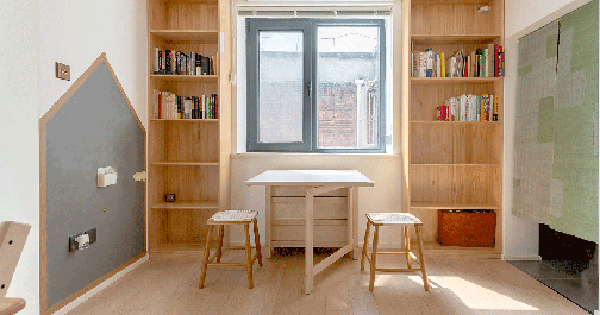 Gia đình 4 người sống trong căn hộ rộng 36m² ở khu vực có trường học tốt: Không có phòng khách hay phòng ăn nhưng vẫn rất hạnh phúc