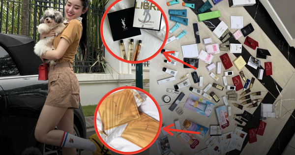 Cách Á hậu Huyền My dỗ ngọt khi dính drama: "Phú bà" trải mỹ phẩm cao cấp đầy sàn, tuyên bố hôm nay tặng hết
