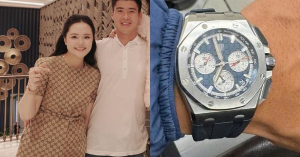 Duy Mạnh mất đồng hồ cả tỷ đồng do vợ tặng, phản ứng của tiểu thư Quỳnh Anh thế nào?