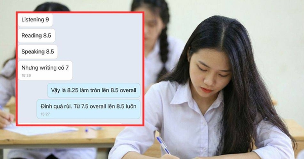 Khoe con đạt IELTS 8.5 nhưng kèm một câu nói 