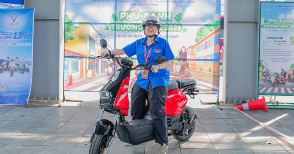 Em út Amio của gia đình xe máy điện VinFast: Ngoại hình cá tính, an toàn vượt trội