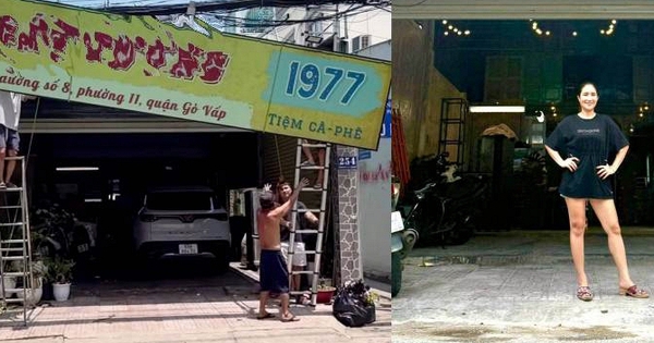 Tháo dỡ biển quán cà phê 25 nghìn một ly ở Gò Vấp của nữ NSƯT nổi đình đám miền Nam một thời