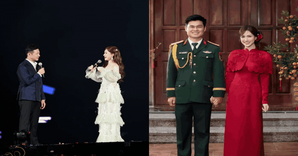 Hòa Minzy và đại úy Thăng Văn Cương đã công khai điều này giữa concert Sao Nhập Ngũ