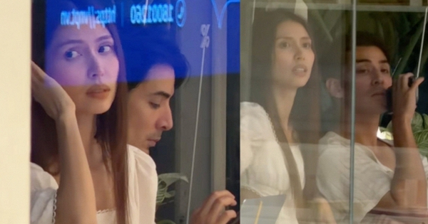Cặp đôi mới toanh của showbiz Việt “bị khui” cảnh tình tứ ngoài đường, trên mạng lại tỏ ra như 2 người xa lạ?