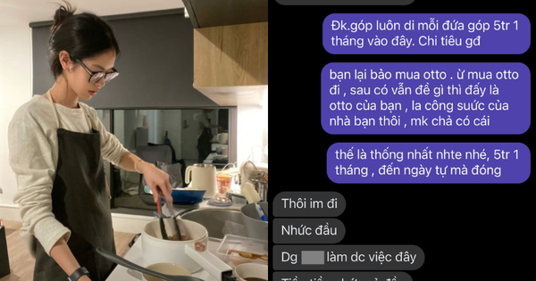 Ảnh chụp màn hình tiết lộ bi kịch: Chồng chỉ kiếm tiền đưa mẹ đẻ, vợ nuôi con hết 10 triệu thì “im đi, nhức cả đầu”