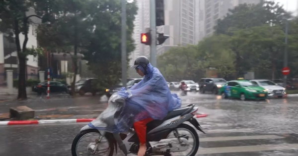 Miền Bắc tiếp tục mưa dông, vùng núi mưa to