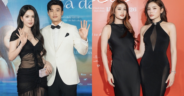 Thảm đỏ HOT nhất hôm nay: Ngọc Trinh - Quốc Trường đẹp đôi xuất sắc, Thiên Ân - Kỳ Duyên sang chảnh mọi khung hình