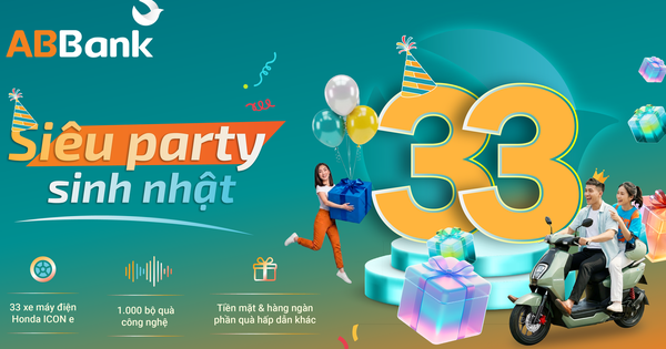 Từ 11/5: ABBank “đãi tiệc sinh nhật” cùng khách hàng với 33 xe điện và hàng chục ngàn quà tặng