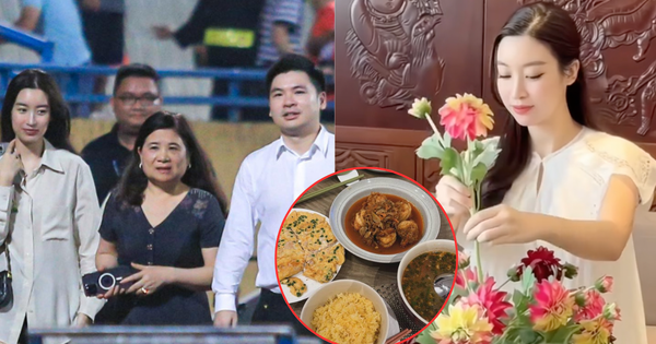 Cận cảnh mâm cơm chuẩn 