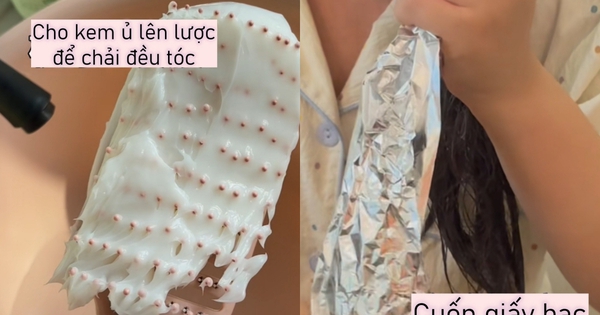 Phương pháp ủ tóc bằng giấy bạc đang nổi khắp: Nhìn đơn giản nhưng hiệu quả khá bất ngờ