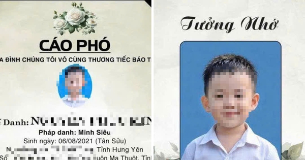 Con trai 6 tuổi tử vong vì viêm màng não, lời tiễn biệt nghẹn lòng của người mẹ