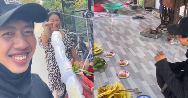Nhìn mâm bánh xèo chủ nhà mang ra đãi nam shipper, hàng vạn người thắc mắc: “Anh đã làm gì mà được cưng chiều đến vậy?”
