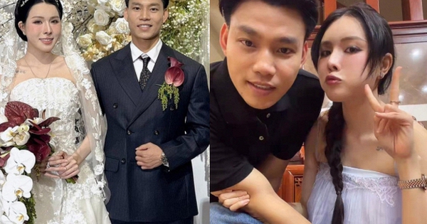 Trần Bích Hạnh - vợ Văn Thanh lên “hot search” trong ngày cưới vì kiểu tóc lạ, trả lời chuyện có tin vui