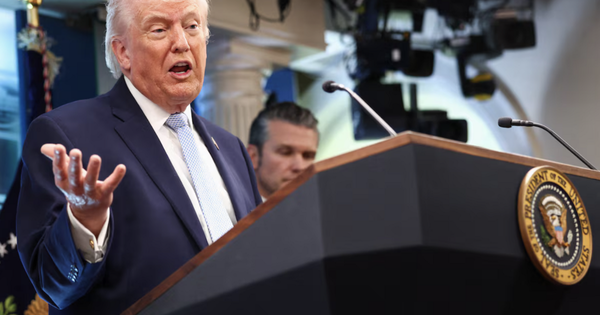 Ông Trump nói xung đột ở Iran 'đã chấm dứt'