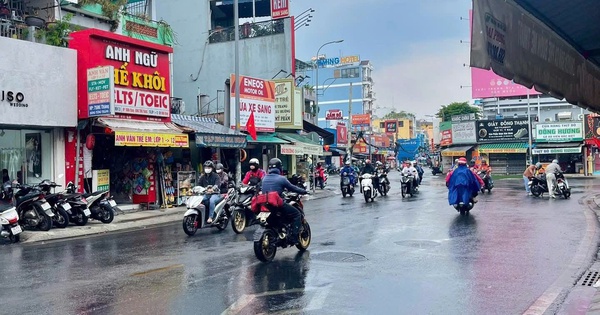 Mưa xuất hiện ở TPHCM sau nhiều ngày nắng gắt