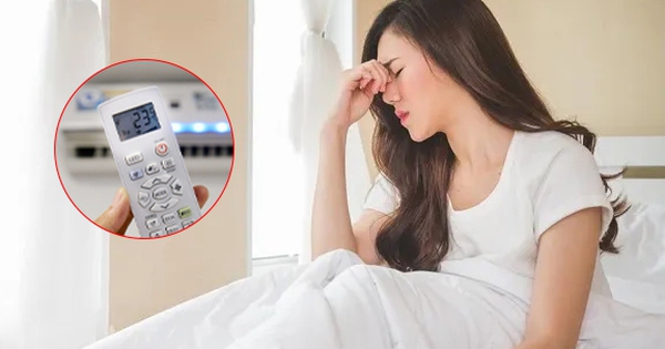 Lý do gây đau đầu, chóng mặt khi ngủ điều hòa