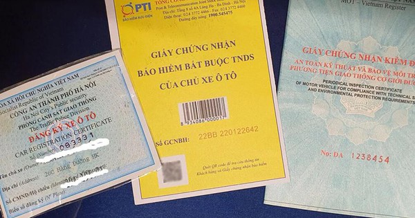 Từ 18/5, 4 loại giấy tờ đăng kiểm chính thức thay bằng dữ liệu số