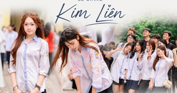 Nữ sinh Kim Liên rạng rỡ trong ngày bế giảng 2026: Thanh xuân đẹp nhất là đây chứ đâu!