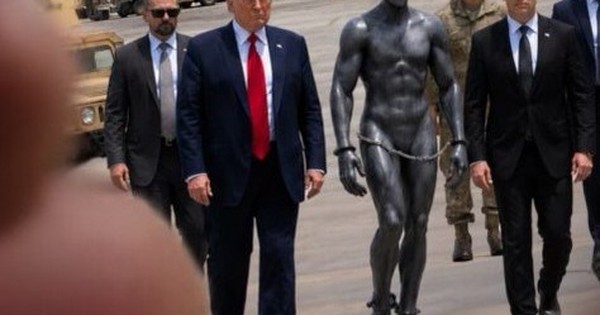 Sau hồ sơ UFO của Bộ Chiến tranh Mỹ, ông Trump bất ngờ đăng ảnh “người ngoài hành tinh”: Thực hư ra sao?