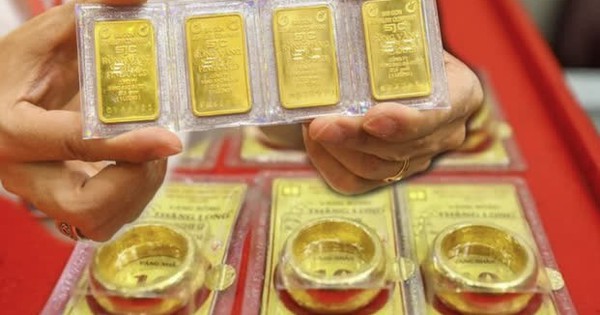 Giá vàng SJC sáng 25/5 mất thêm 400.000 đồng/lượng