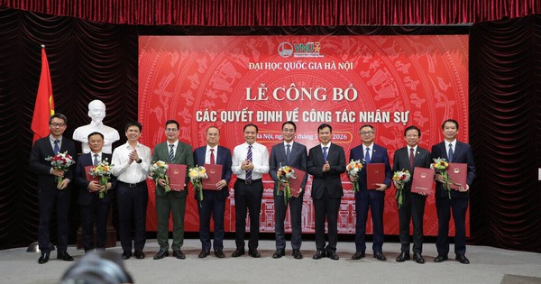Đại học Quốc gia Hà Nội bổ nhiệm loạt hiệu trưởng, hiệu phó