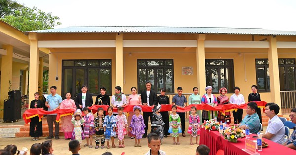 UNIQLO tiếp tục xây thêm các phòng học mới cho học sinh vùng cao