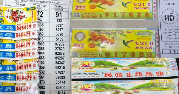 Sáng 26-5, lộ diện nơi trúng 3 giải độc đắc và 3 giải an ủi xổ số miền Nam