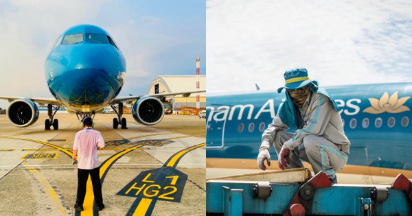 Hà Nội nóng 40 độ, sân đỗ sân bay chạm ngưỡng 78°C: Dân mạng xúc động trước những con người chỉ xuất hiện vài giây qua ô cửa máy bay