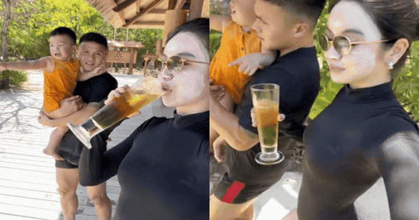 Chu Thanh Huyền diện bikini sexy đi biển nhưng màu da mặt và cổ cực lệch tông mới gây bàn tán