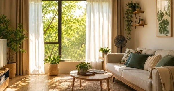 Mẹo chống nóng cho nhà hướng Tây để không phải ‘sống trong lò nung’