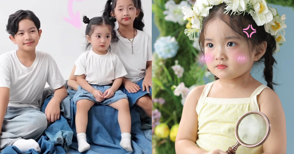 3 nhóc tỳ nhà Khánh Thi - Phan Hiển cực đáng yêu: Kubi ra dáng hot boy, Anna điệu đà, Lisa chiếm trọn 