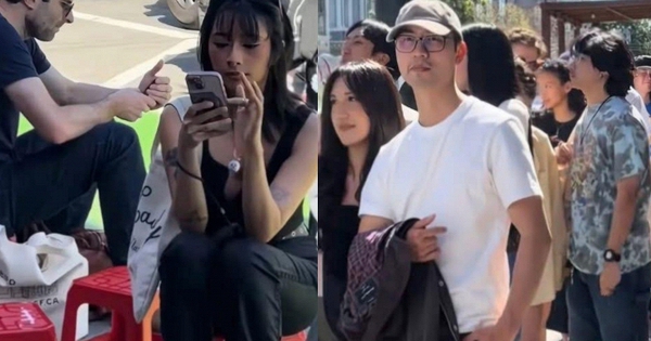 Khách xếp hàng chật kín thưởng thức không khí cà phê vỉa hè Sài Gòn trên đất Mỹ