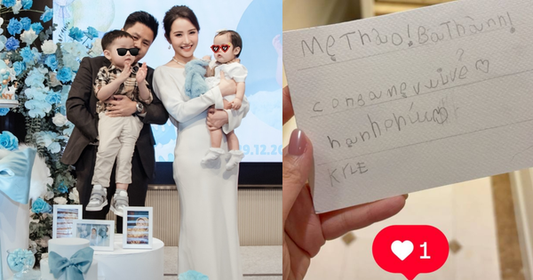 Quý tử 5 tuổi - con trai TGĐ Saigon Square có chia sẻ đặc biệt: Con nhà trâm anh thế phiệt được dạy khéo quá!
