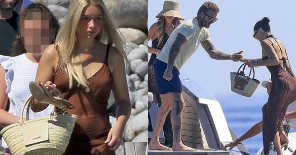 Tiểu thư Harper Beckham diện váy 2 dây khoe body phổng phao nhưng bị chê 