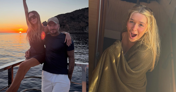 Lộ khoảnh khắc ngỡ ngàng của tiểu thư Harper Beckham qua góc máy 
